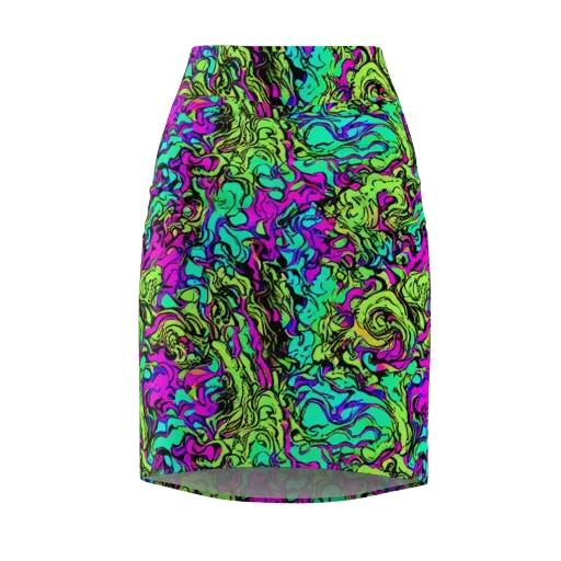 Electric Organics on a Pencil Skirt