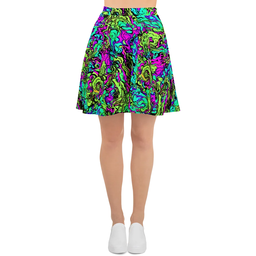Electric Organics on Skater Skirt — Front