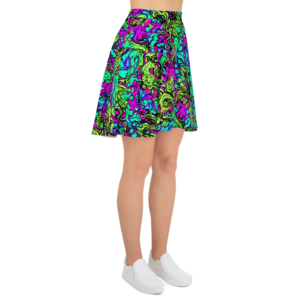 Electric Organics on Skater Skirt — Right