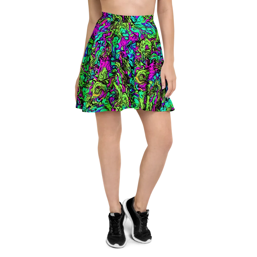 Electric Organics on Skater Skirt — Front