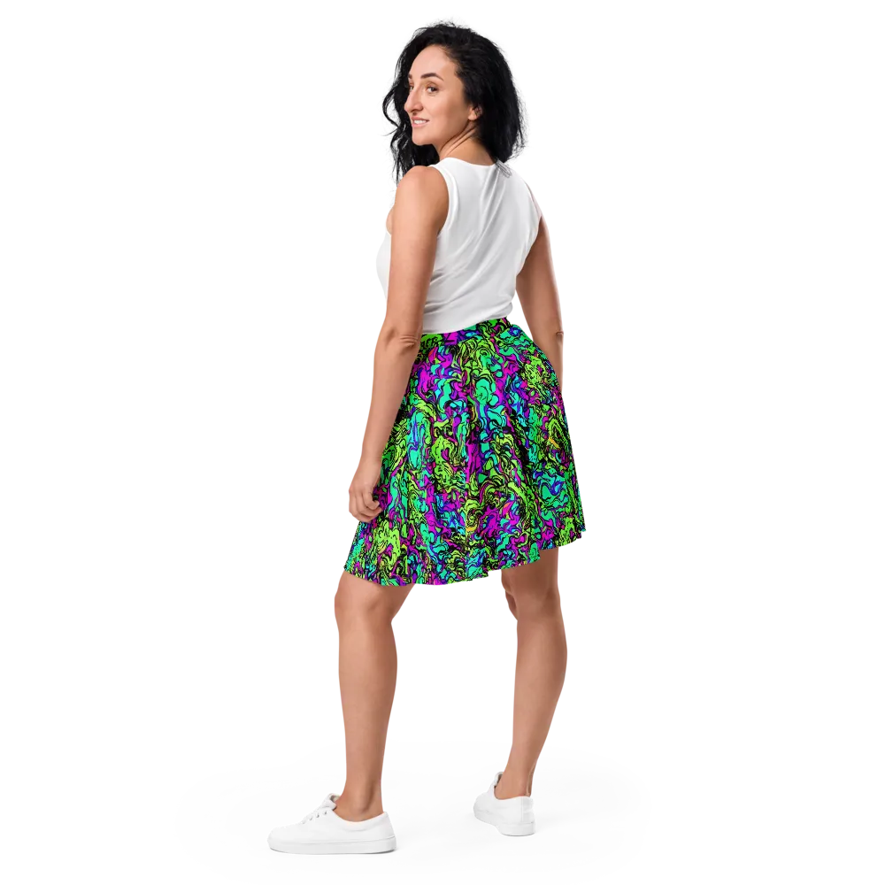 Electric Organics on Skater Skirt — Back