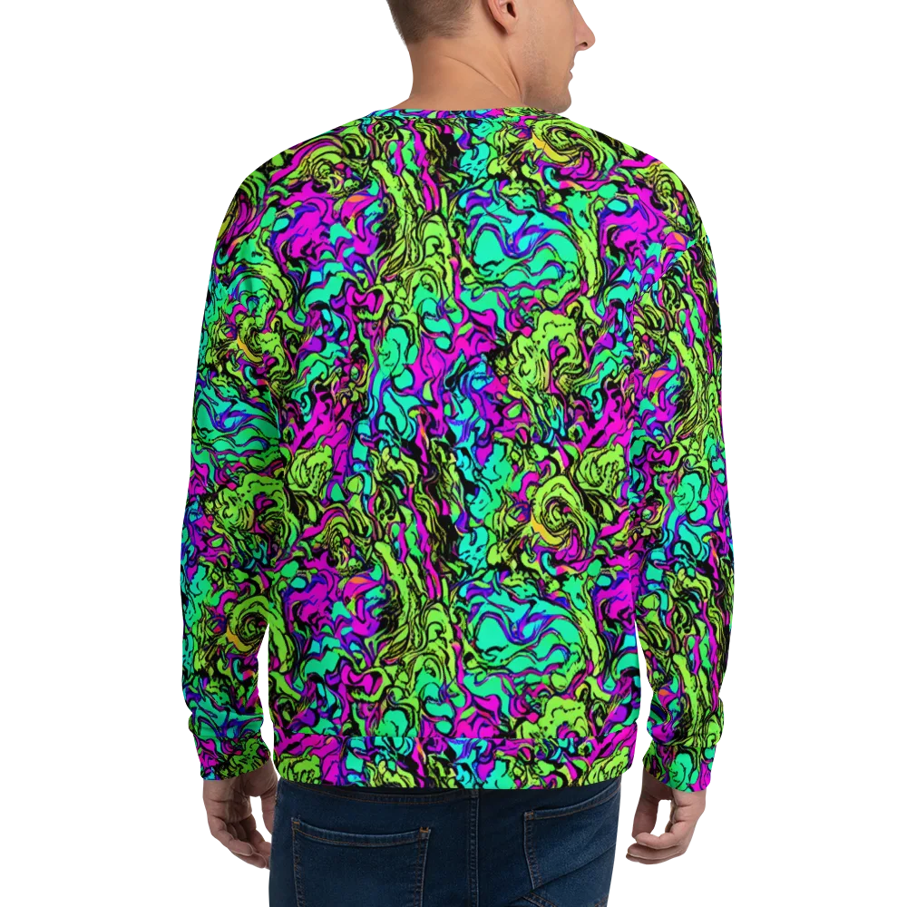 Electric Organics on Sweatshirt — Back
