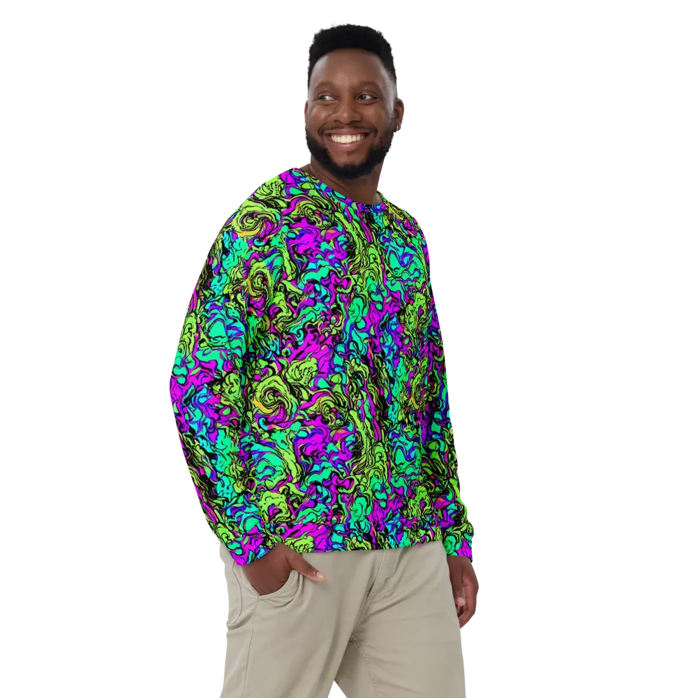 Electric Organics on Sweatshirt — Front