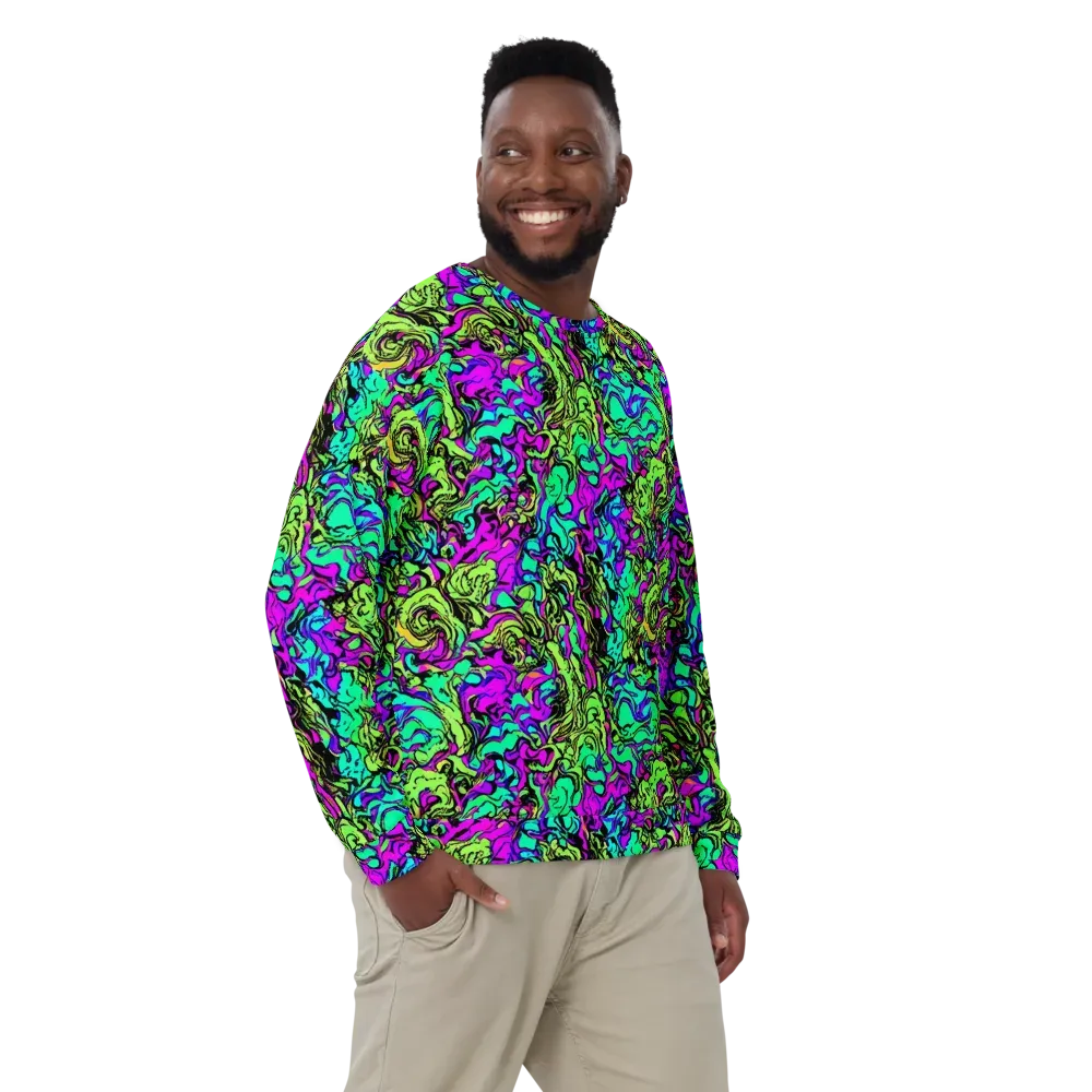 Electric Organics on Sweatshirt — Front