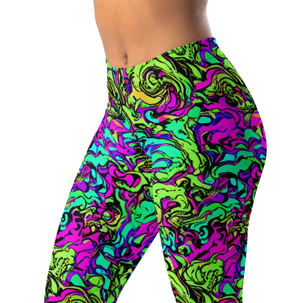 Electric Organics on Leggings — Left Front