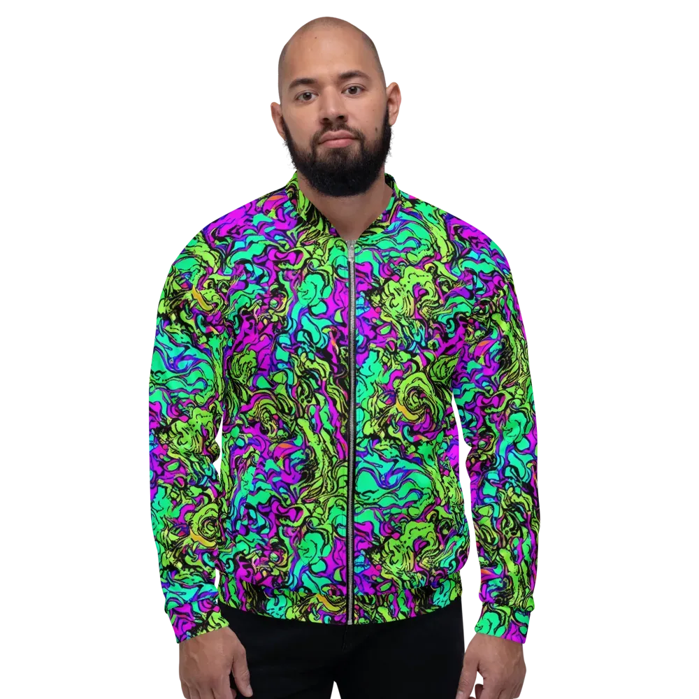 Electric Organics on Bomber Jacket — Front