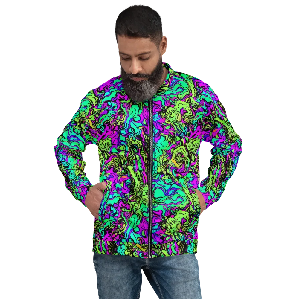 Electric Organics on Bomber Jacket — Front