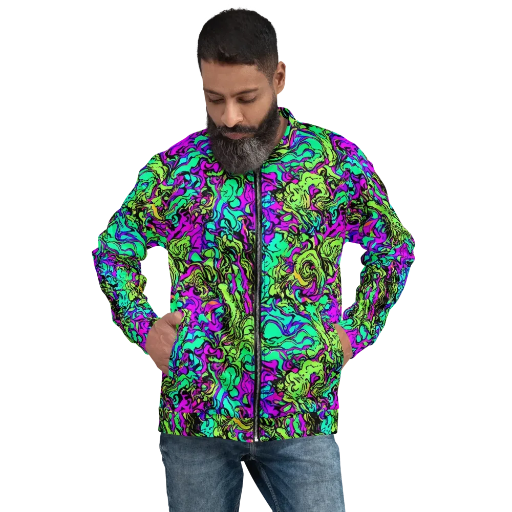 Electric Organics on Bomber Jacket — Front