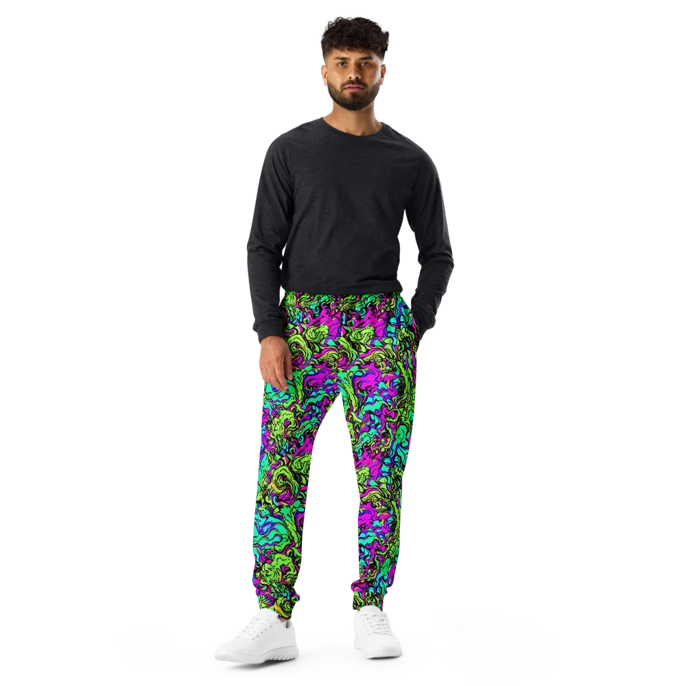 Electric Organics on Men's Joggers — Front