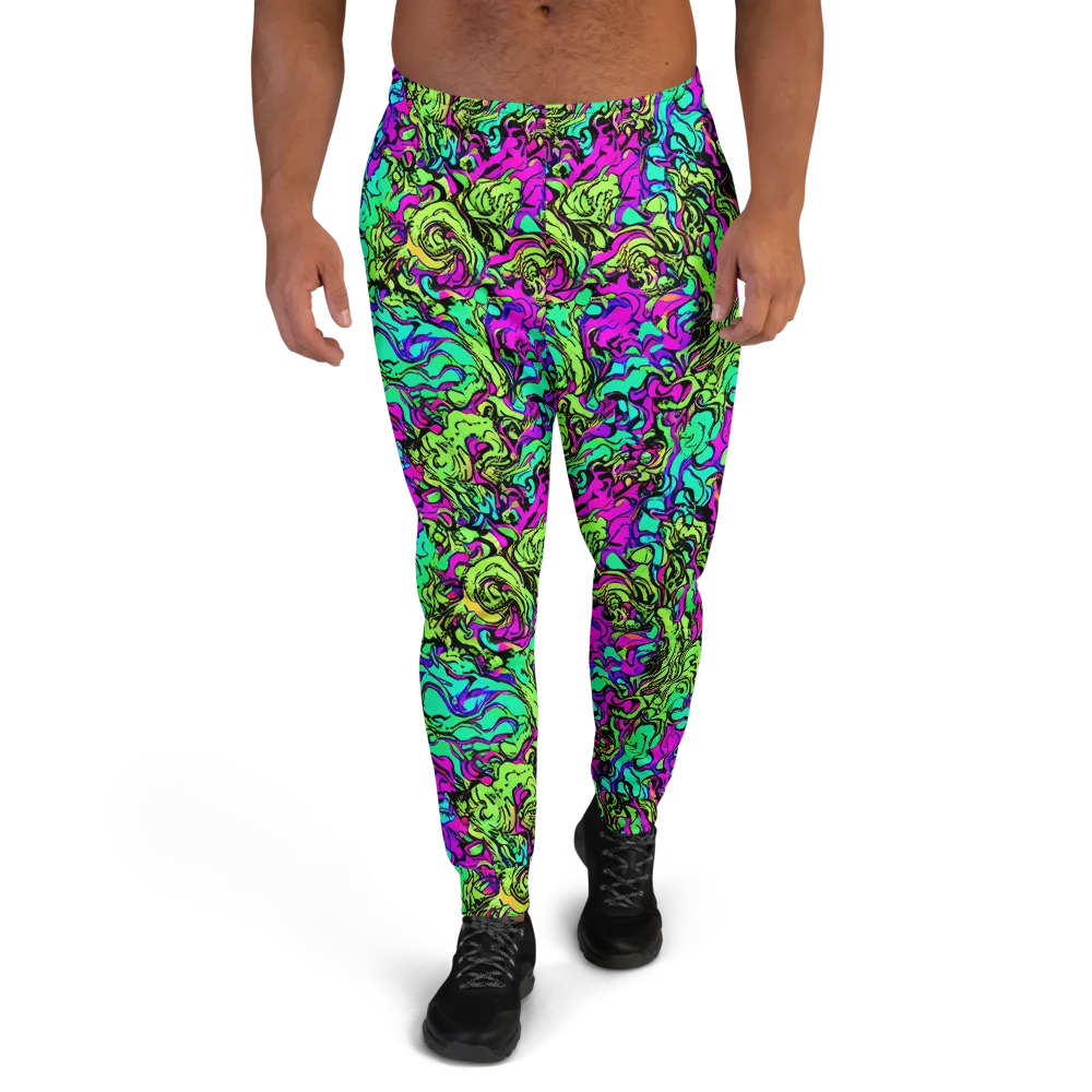 Electric Organics on Men's Joggers — Front