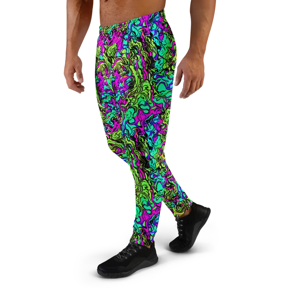 Electric Organics on Men's Joggers — Left
