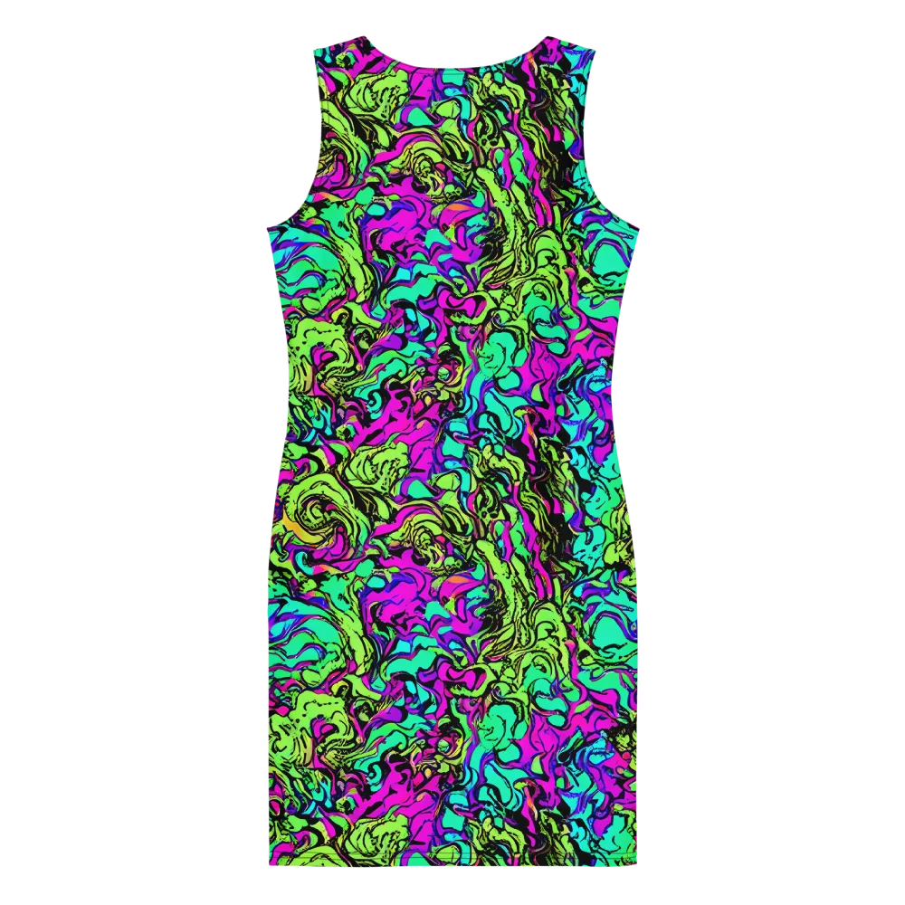 Electric Organics on Bodycon Dress — Back