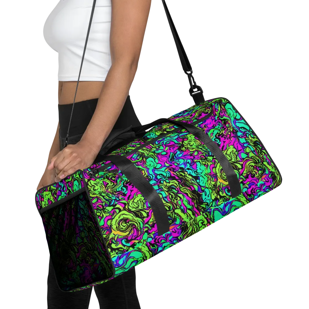 Electric Organics on Duffle Bag — Front