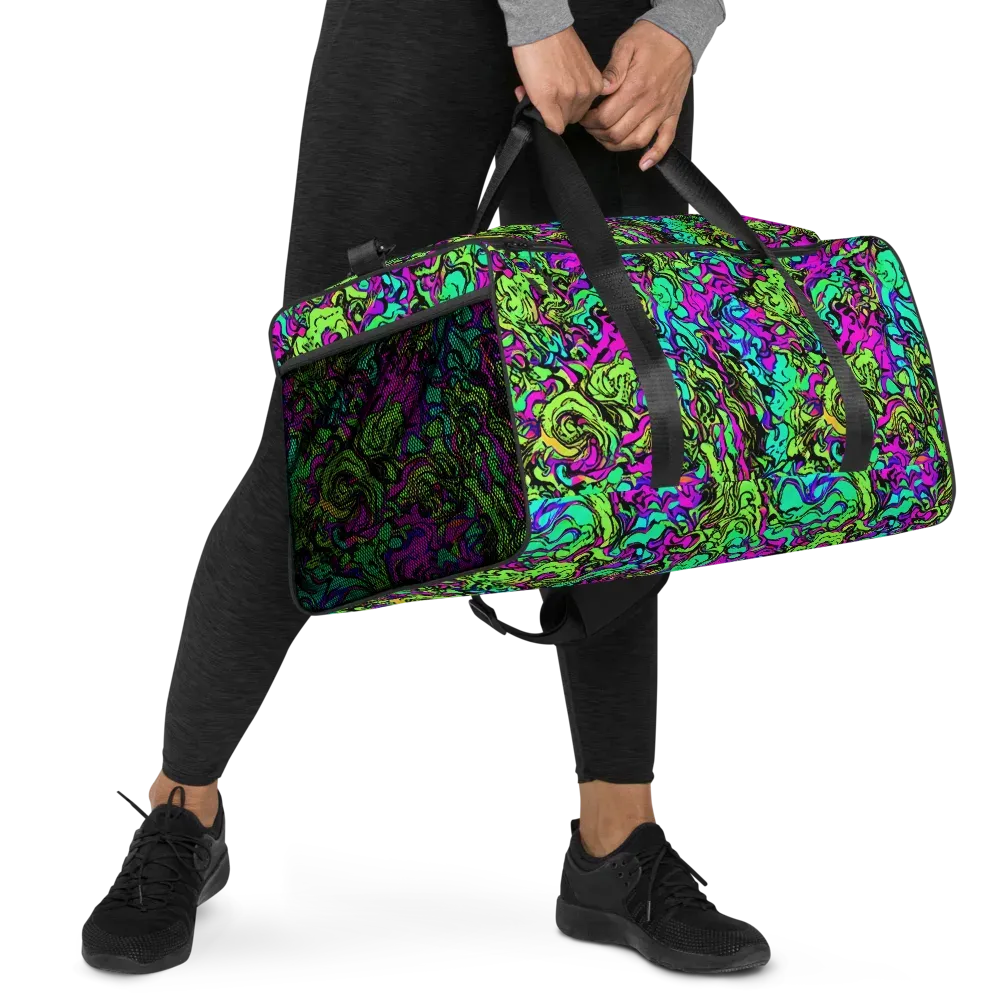 Electric Organics on Duffle Bag — Right Front
