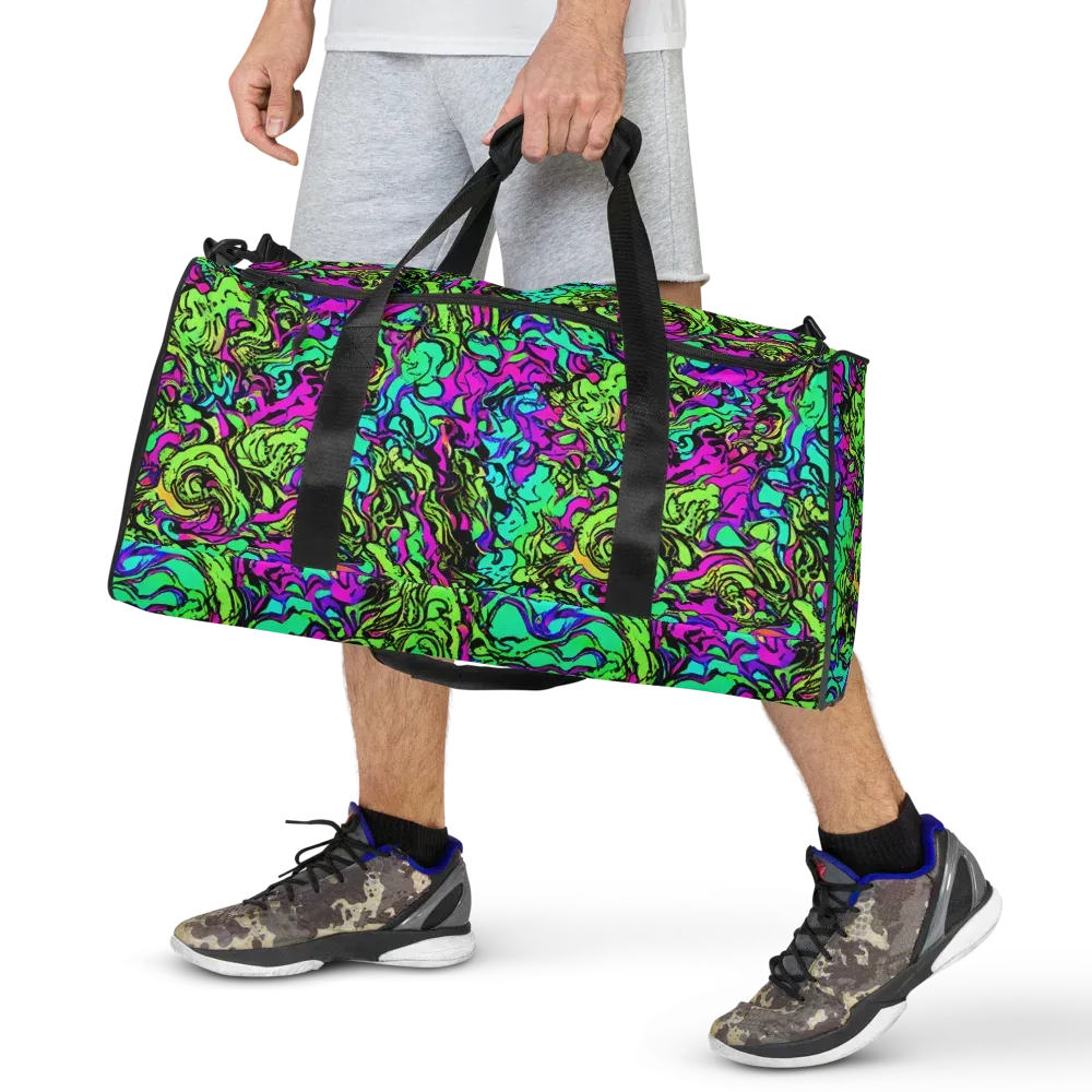 Electric Organics on Duffle Bag — Front