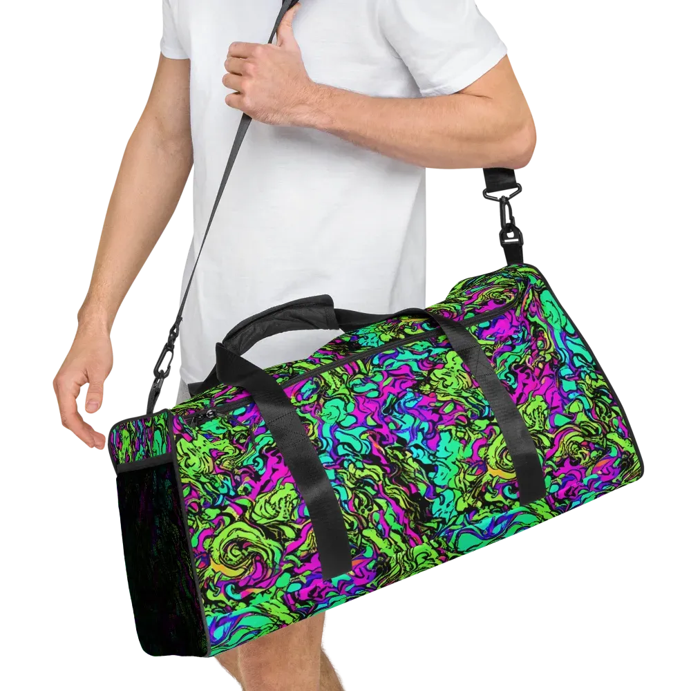 Electric Organics on Duffle Bag — Right Front