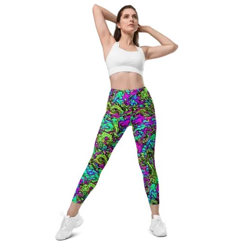 Electric Organics on a Leggings with Pockets
