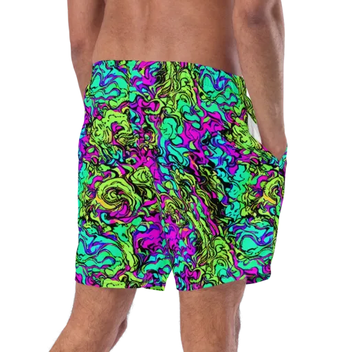 Electric Organics on a Swim Trunks