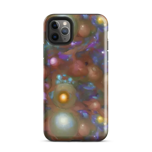 Iridescent Bloom on a Tough Case for iPhone®