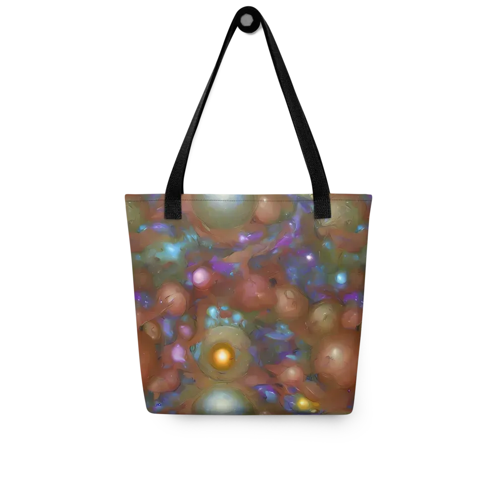 Iridescent Bloom on Tote Bag — Front