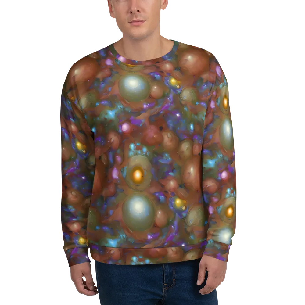 Iridescent Bloom on Sweatshirt — Front