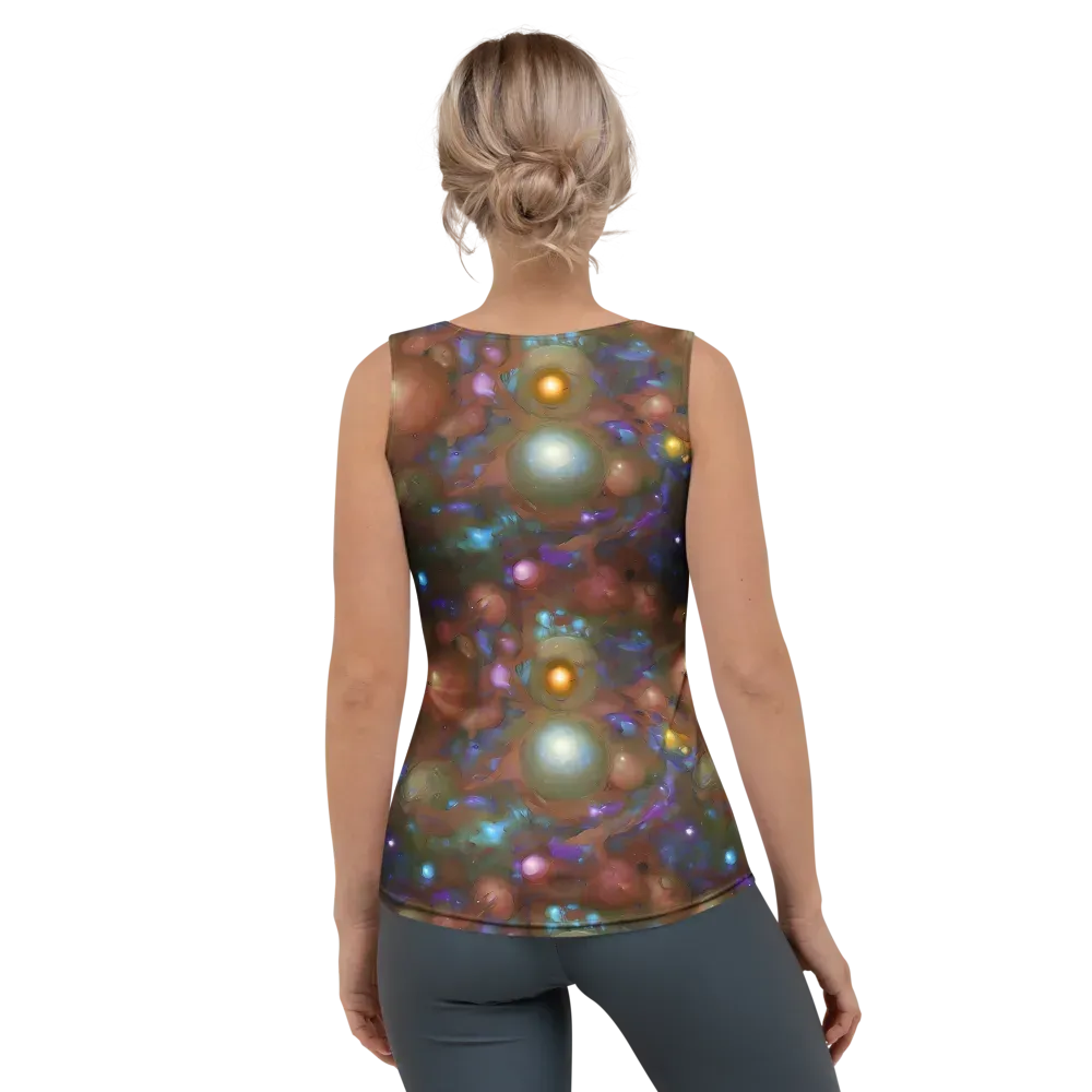 Iridescent Bloom on Women's Tank Top — Back