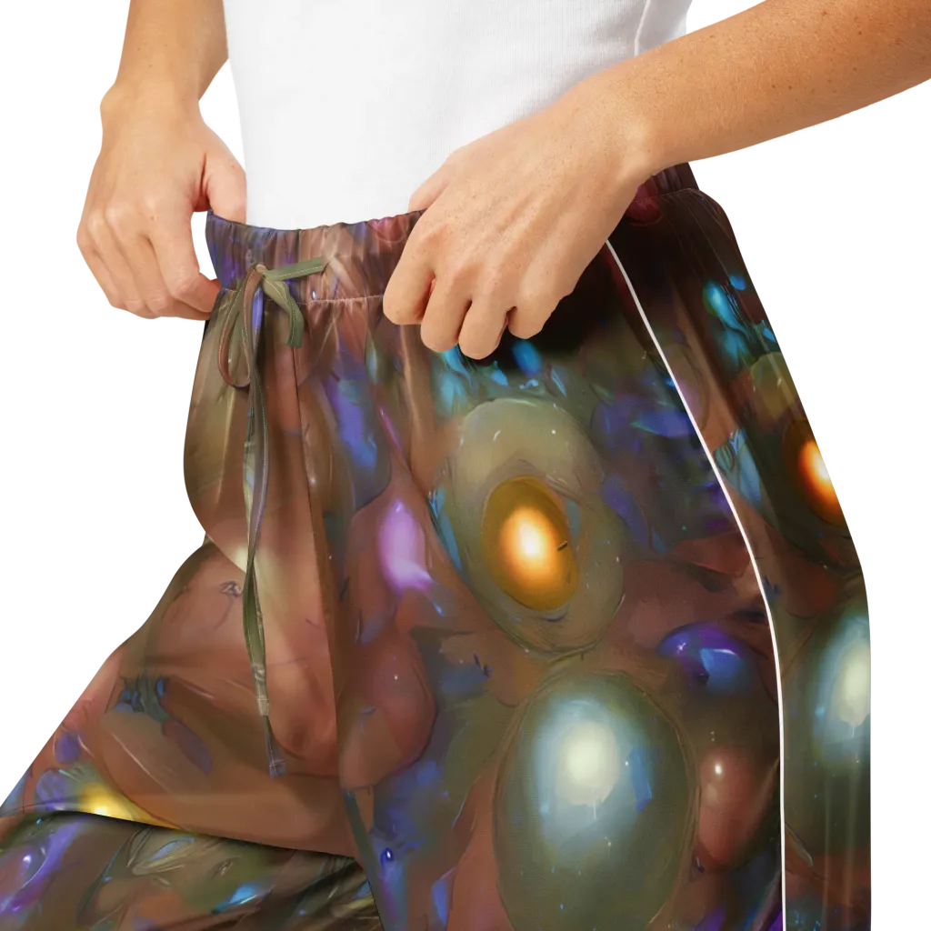 Iridescent Bloom on Women's Pajama Pants — Product details