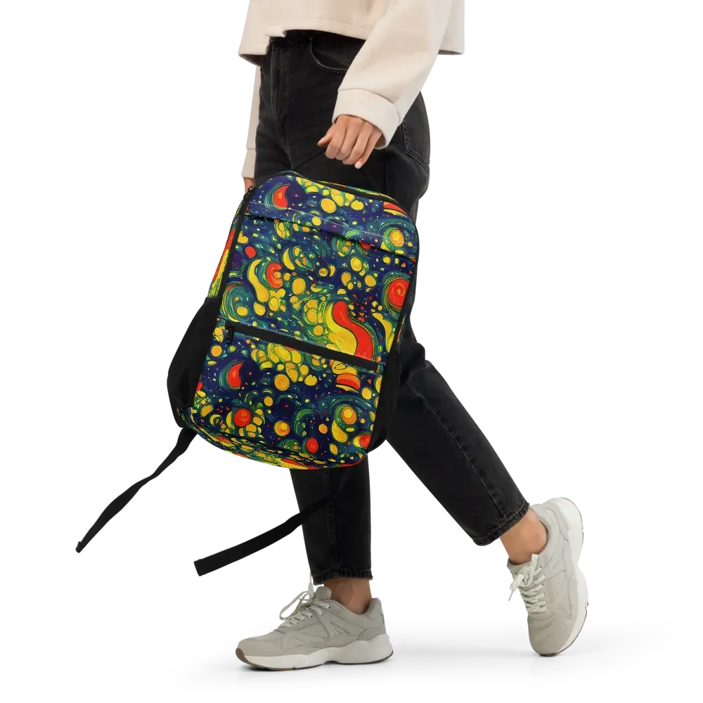 Neon Orchard on Utility Backpack — Front