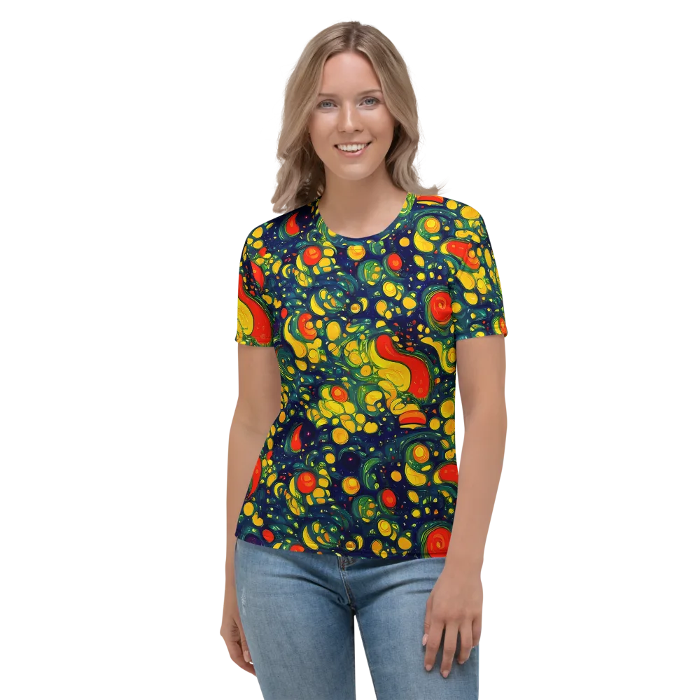 Neon Orchard on Women's Crew Neck T-Shirt — Front