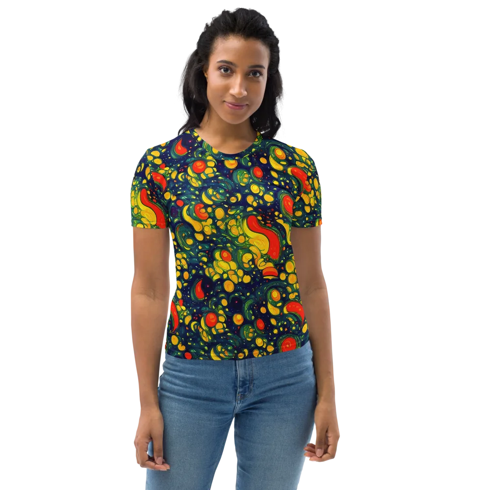 Neon Orchard on Women's Crew Neck T-Shirt — Front