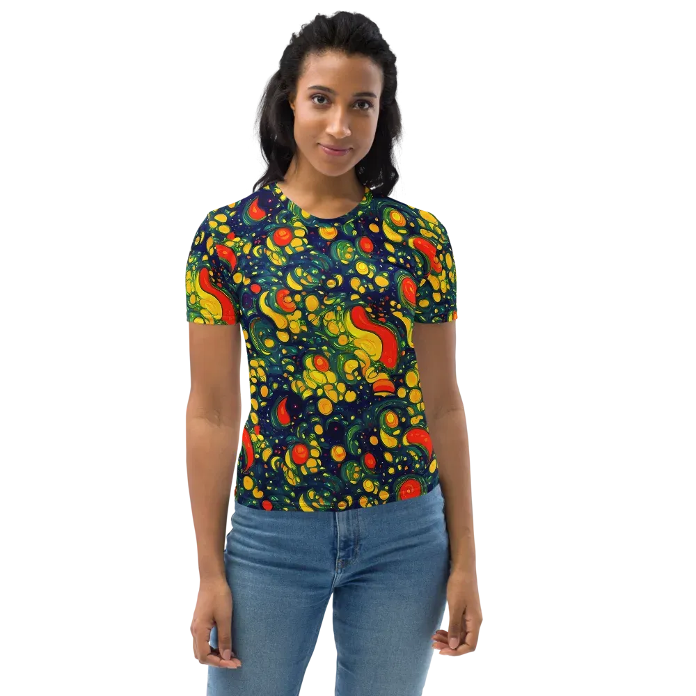 Neon Orchard on Women's Crew Neck T-Shirt — Front