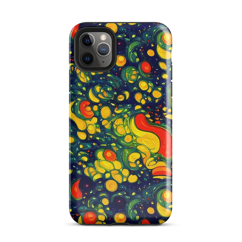 Neon Orchard on Tough Case for iPhone® — Front