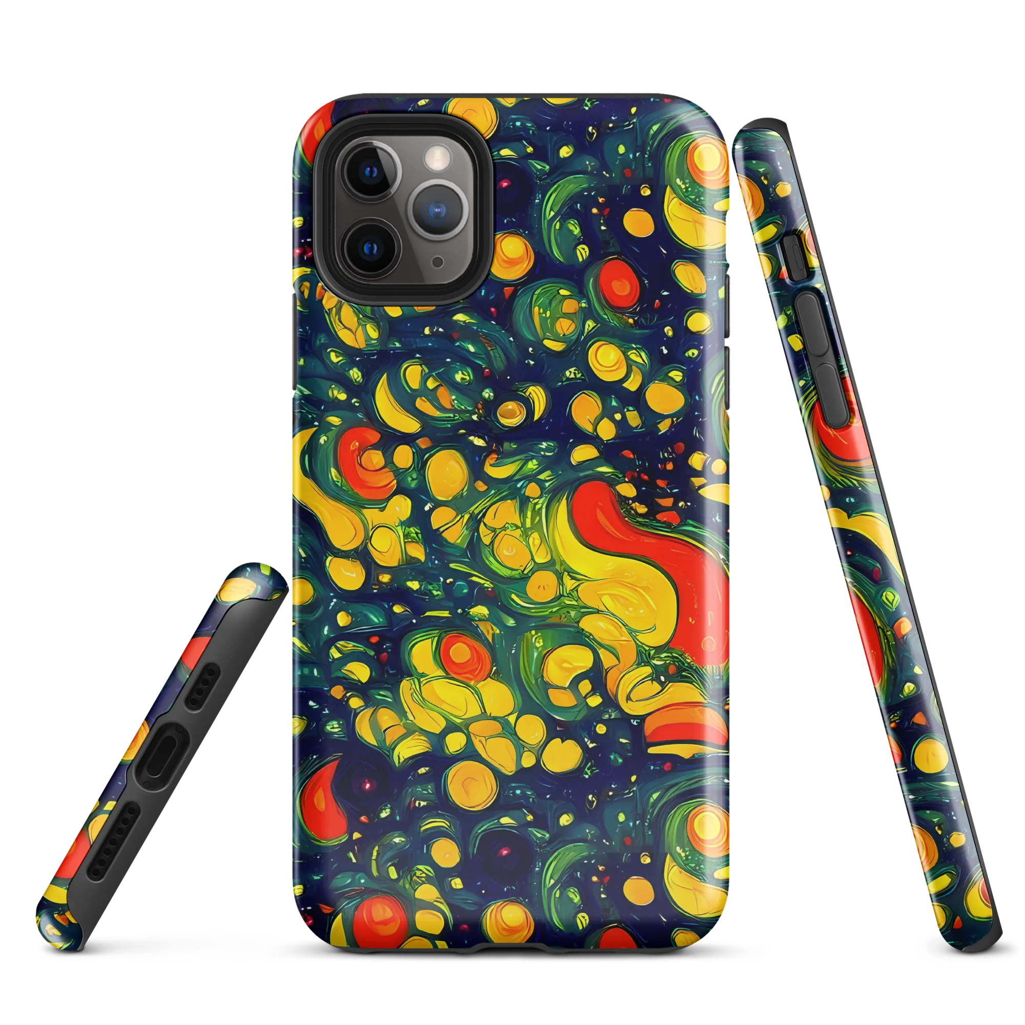 Neon Orchard on Tough Case for iPhone® — Front