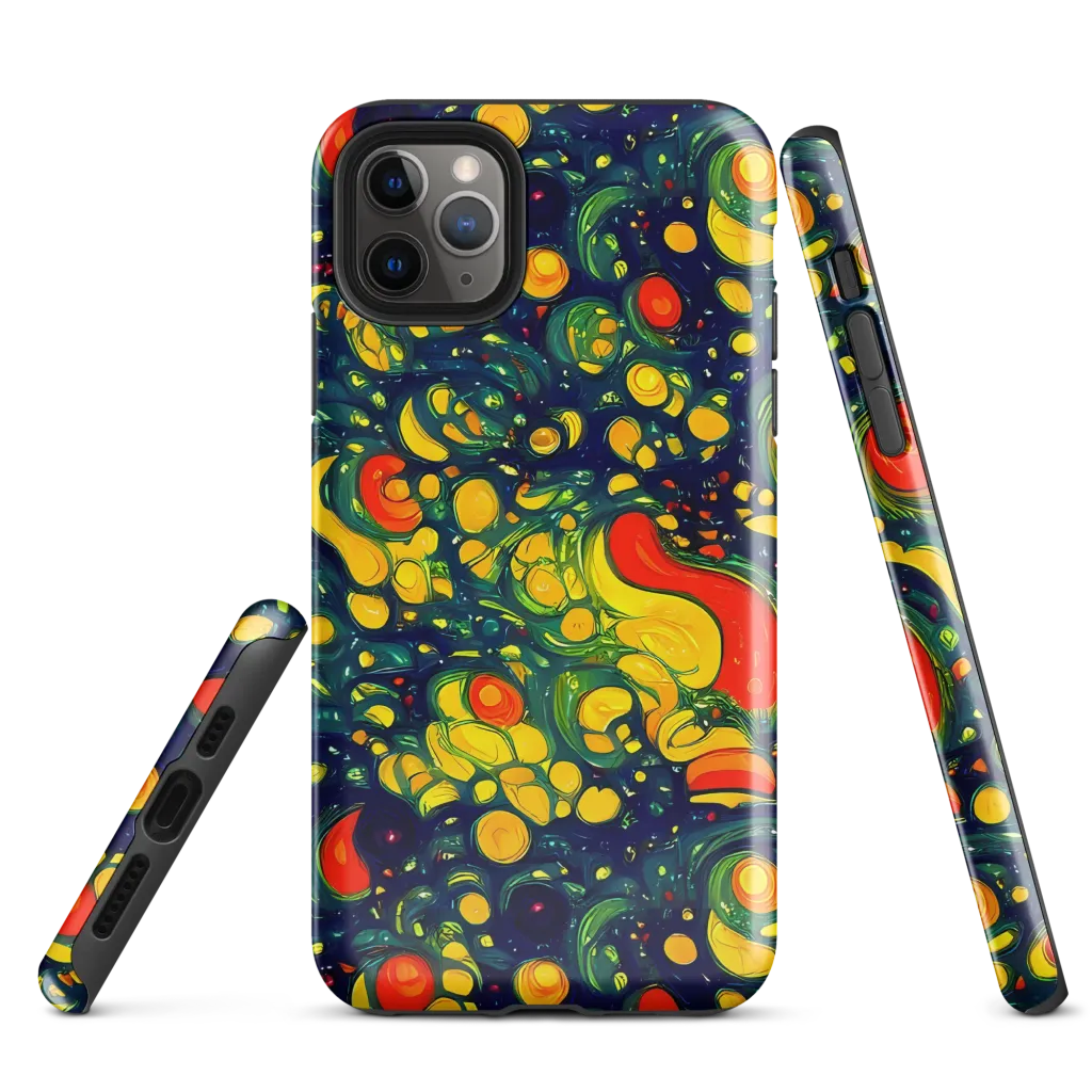 Neon Orchard on Tough Case for iPhone® — Front