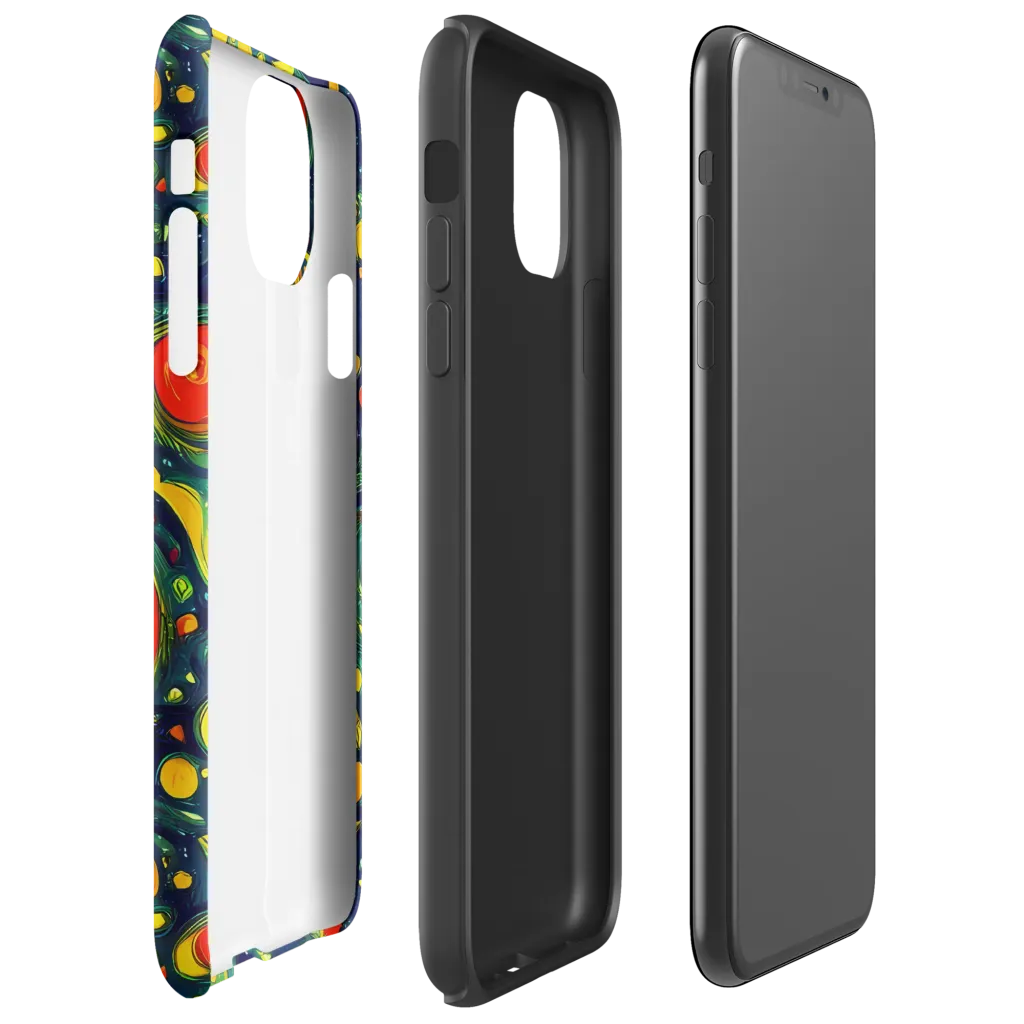 Neon Orchard on Tough Case for iPhone® — Right