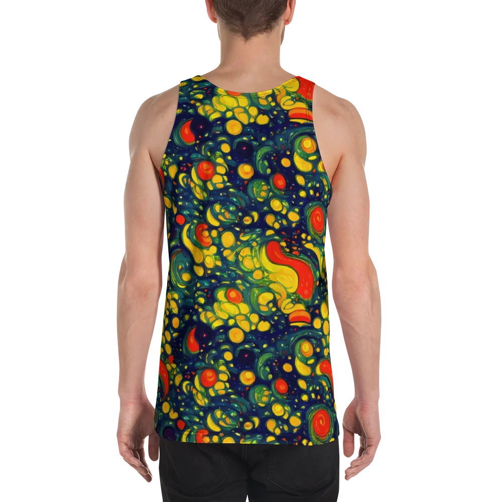 Neon Orchard on Men's Tank Top — Back