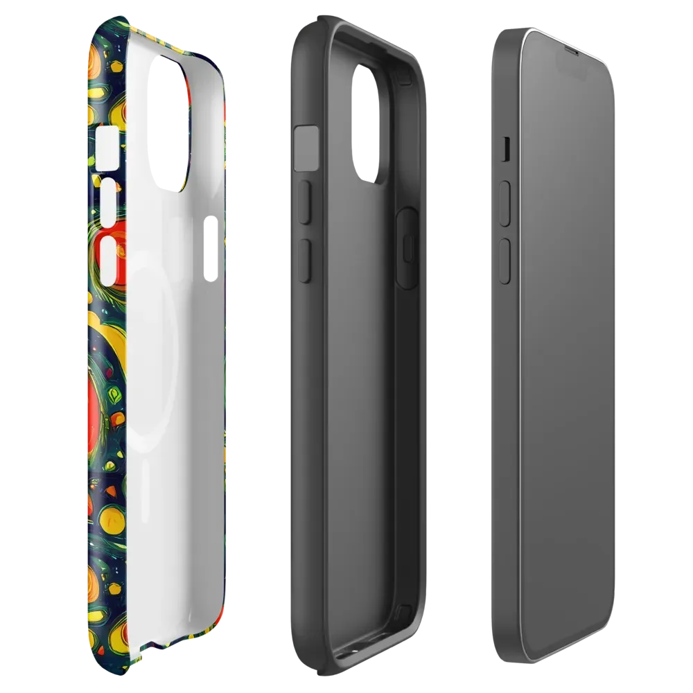 Neon Orchard on MagSafe Tough Case for iPhone® — Front