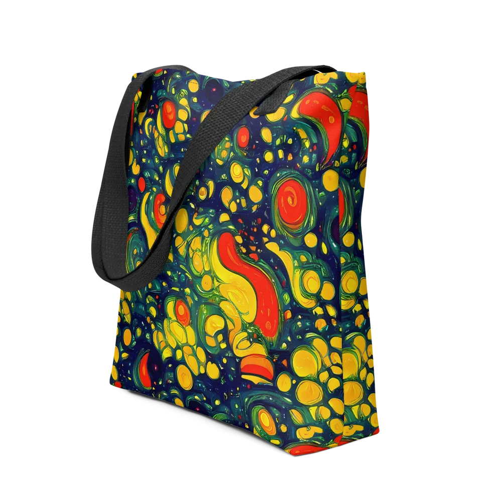 Neon Orchard on Tote Bag — Front