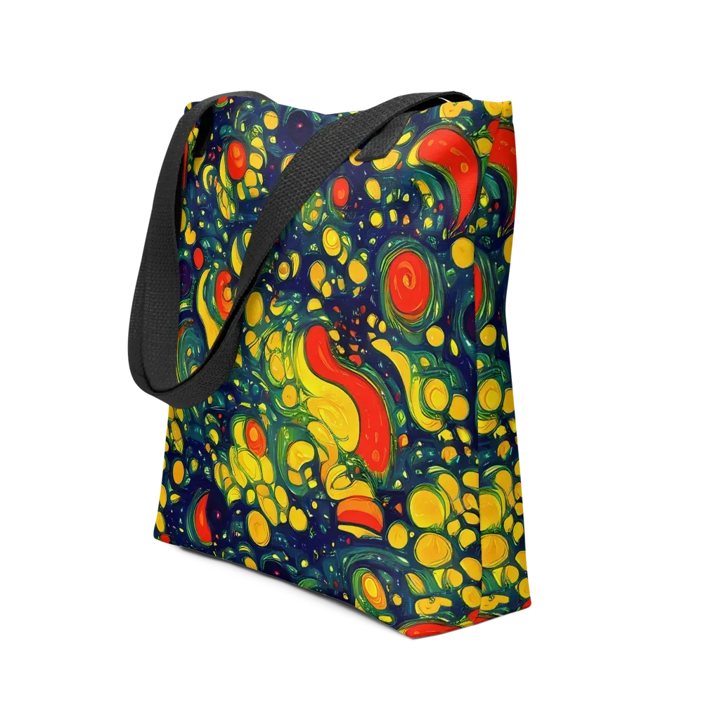 Neon Orchard on Tote Bag — Front