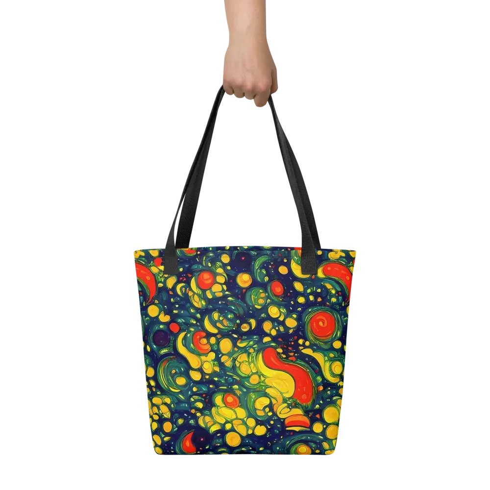 Neon Orchard on Tote Bag — Front