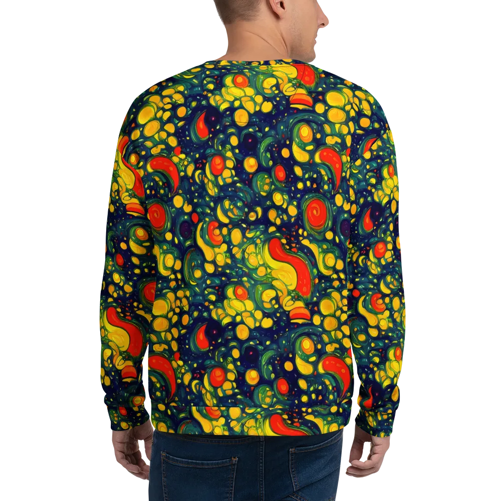 Neon Orchard on Sweatshirt — Back