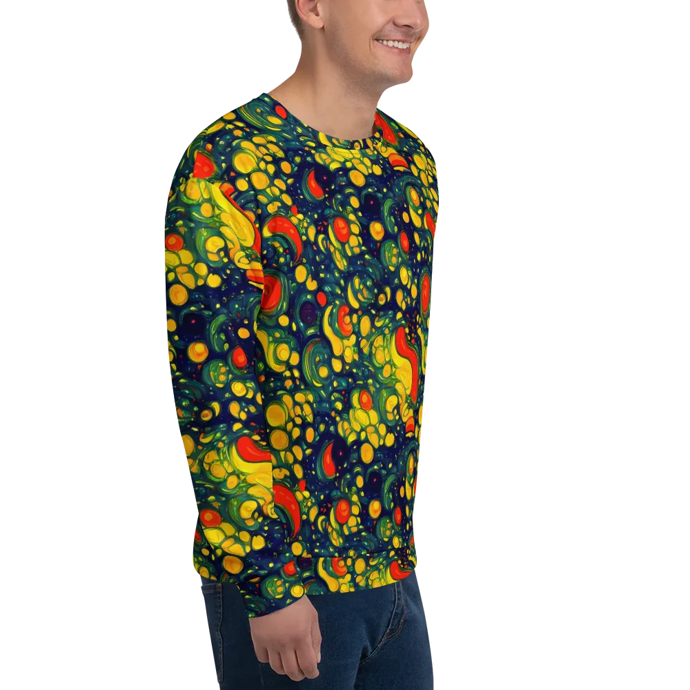 Neon Orchard on Sweatshirt — Right Front