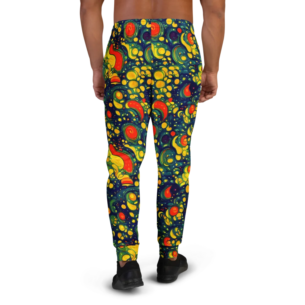 Neon Orchard on Men's Joggers — Back