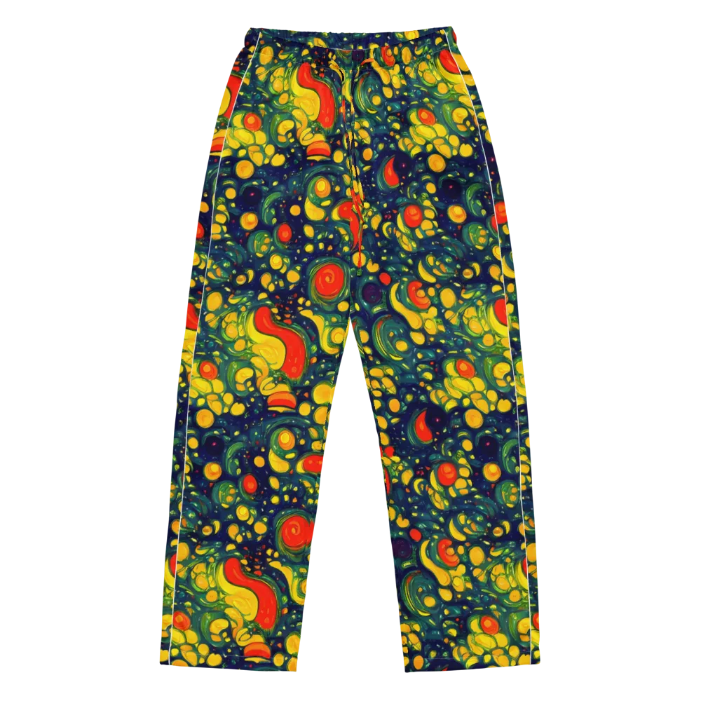 Neon Orchard on Women's Pajama Pants — Front