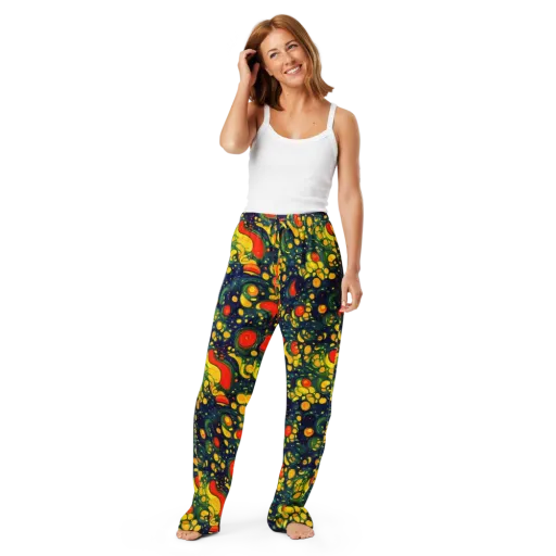 Neon Orchard on a Women's Pajama Pants