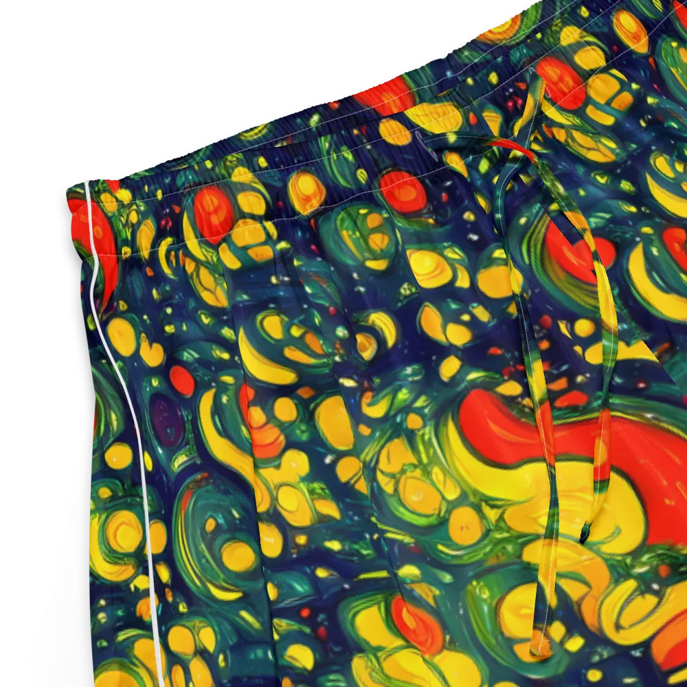 Neon Orchard on Women's Pajama Shorts — Product details