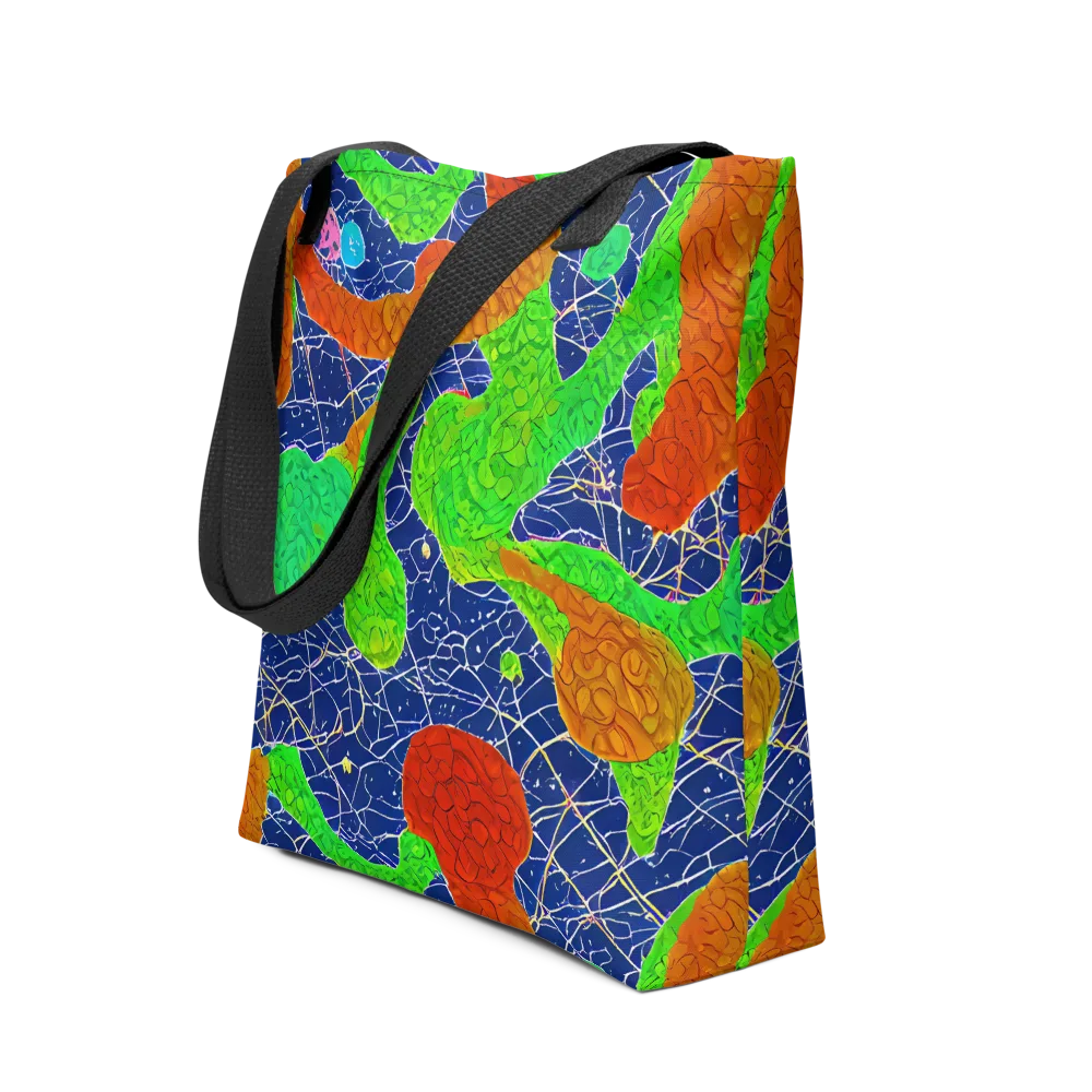 Lime Inferno on Tote Bag — Front