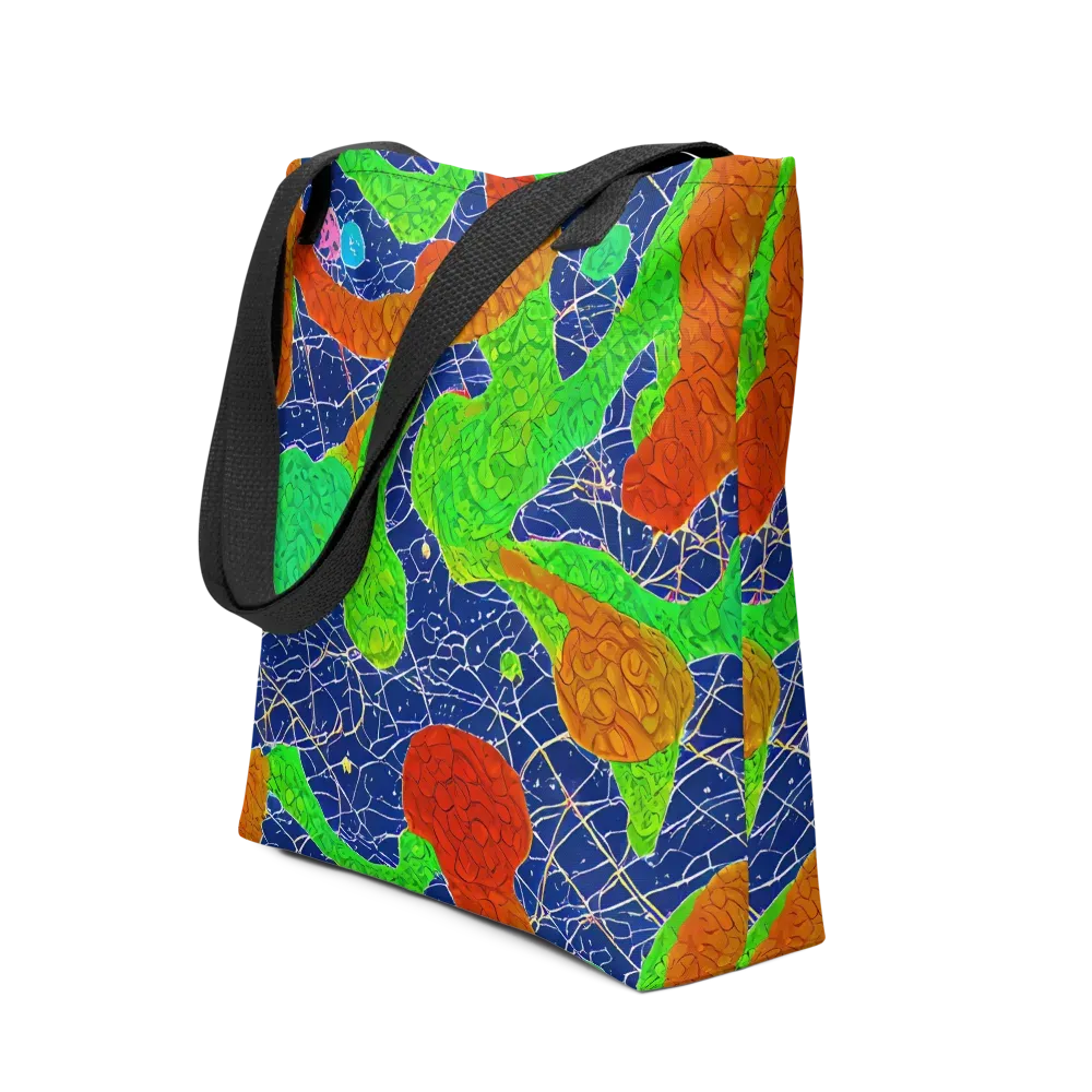 Lime Inferno on Tote Bag — Front