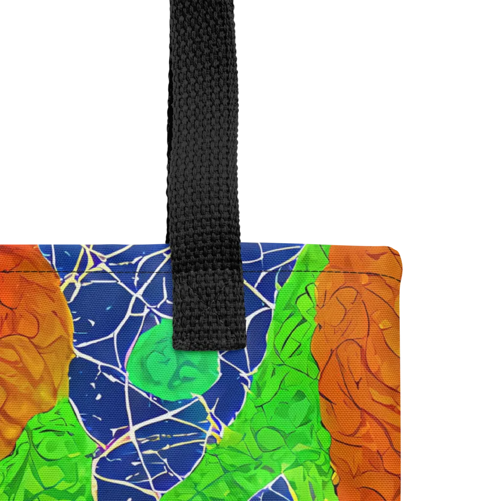 Lime Inferno on Tote Bag — Product details