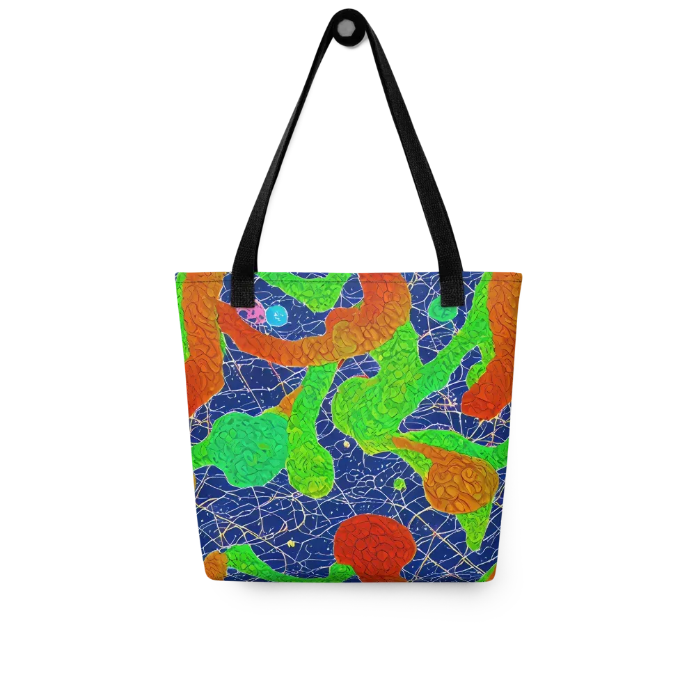 Lime Inferno on Tote Bag — Front